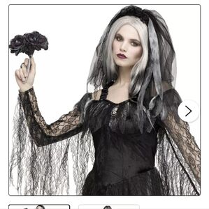 Spirit Black and Gray Lace Costume